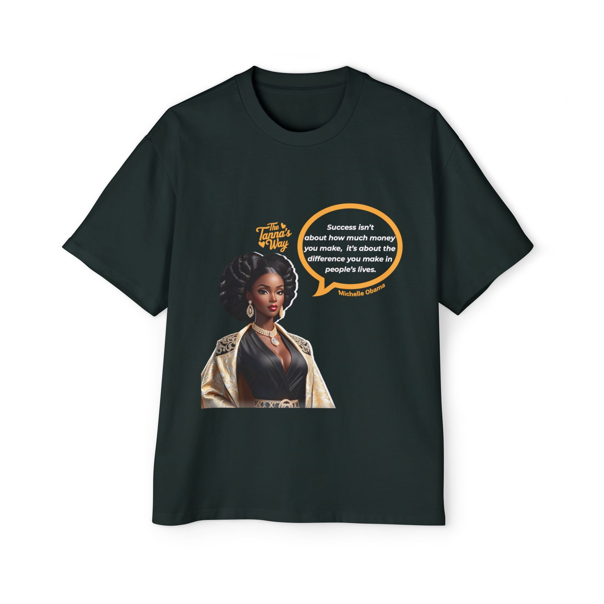 Michelle Obama | Men's Heavy Oversized Tee
